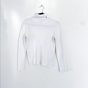 Ralph Lauren White Turtle Neck
